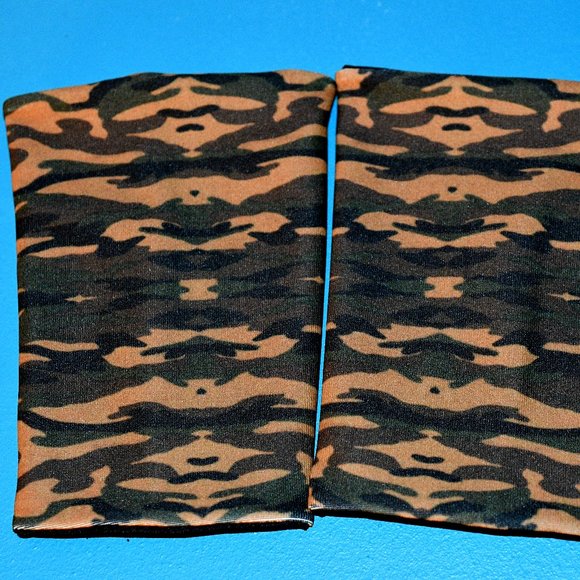 Hoodlum Fang Army Print Pole Shoe Covers NEW! - Picture 1 of 4